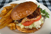 Blackened Salmon Sandwich